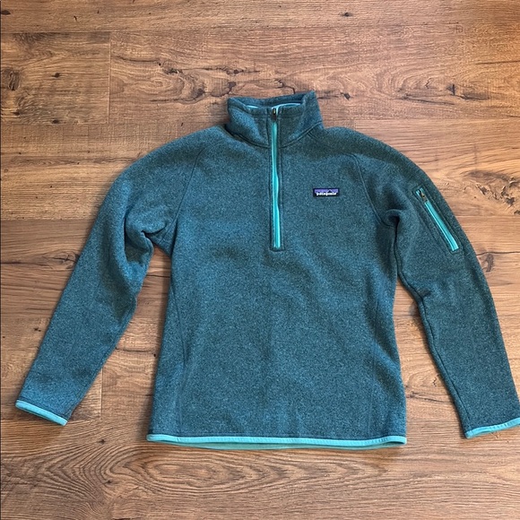 Patagonia Jackets & Blazers - Patagonia Teal Fleece Jacket